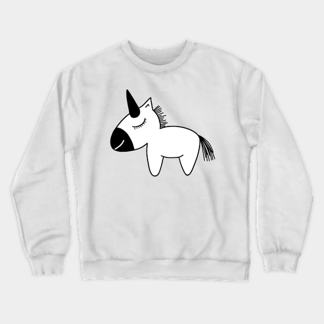 Sweet little unicorn Crewneck Sweatshirt by Arpi Design Studio